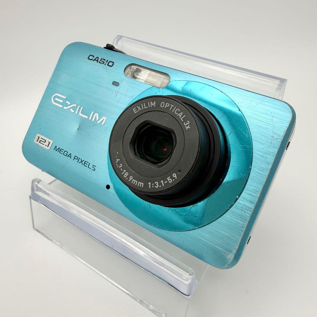 【充電器付】CASIO EXILIM EX-Z90 ブルー 動作OK