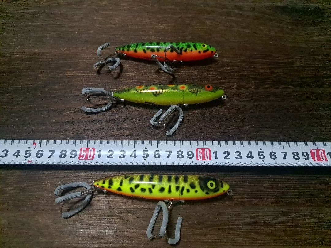 ヘドン　スウェイバック　ザラスプーク　イケメンカラー3色セット