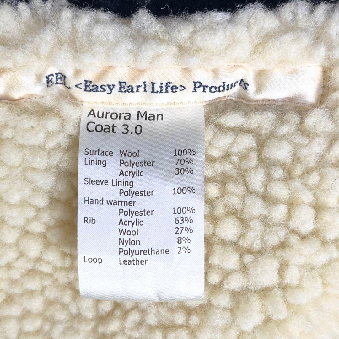 美品✨EEL イール オーロラマンコート3.0 ダッフル ボア