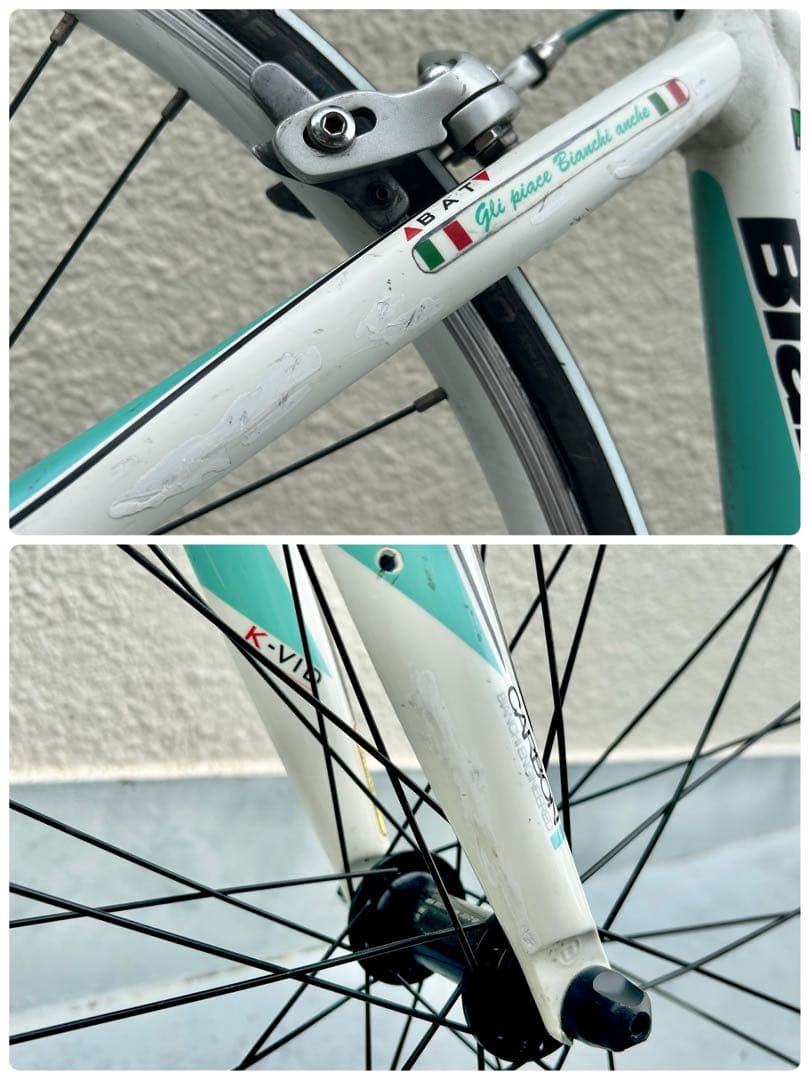 【全国配送可】ビアンキBianchiロードバイク◆東京メンテ済155〜170適正