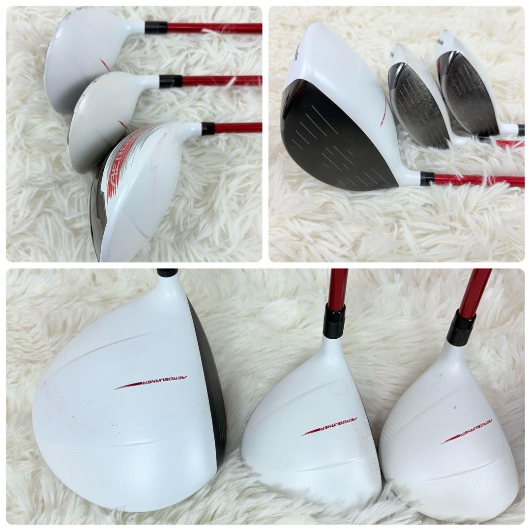 TaylorMade Aero Burner メンズクラブセット 13本 ゴルフ