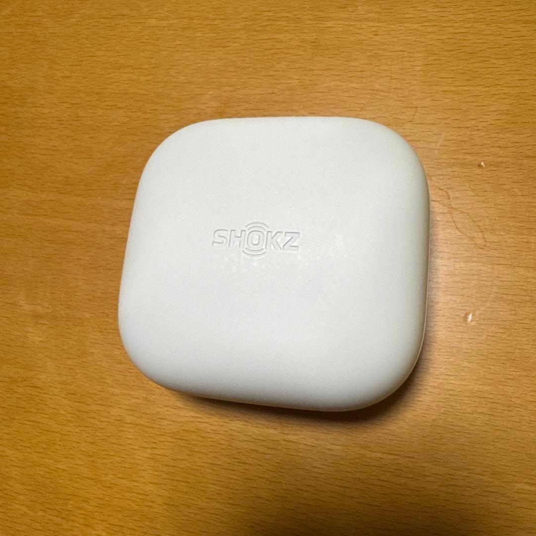 【美品】SHOKZ OPENFIT AIR ワイヤレスイヤホン