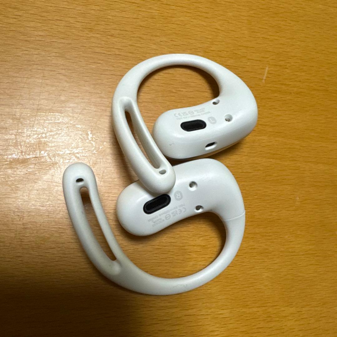 【美品】SHOKZ OPENFIT AIR ワイヤレスイヤホン