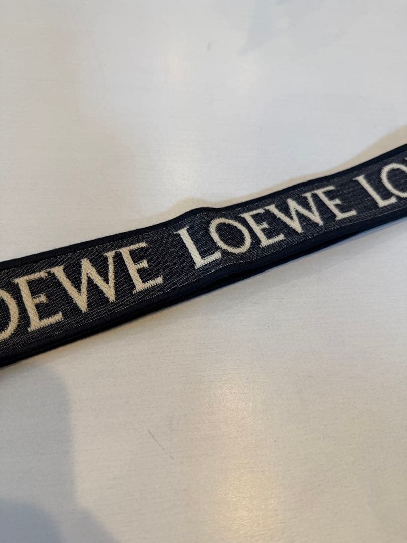 【ロエベ】アナグラム ストラップ（ジャカード&カーフ）　ショルダーストラップ