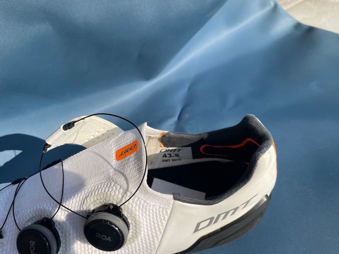 DMT シューズ ホワイト カーボンソール