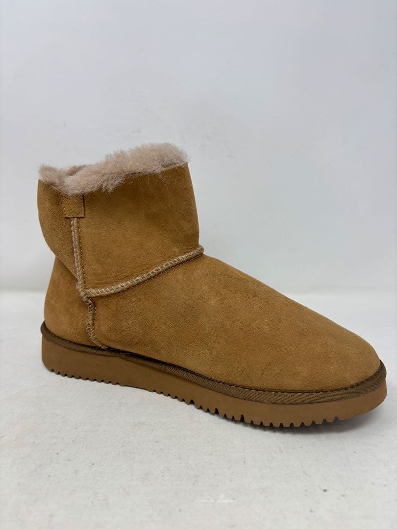 A1766 AKAISHI 寒さ和らぐ楽々ムートン ムートンブーツ