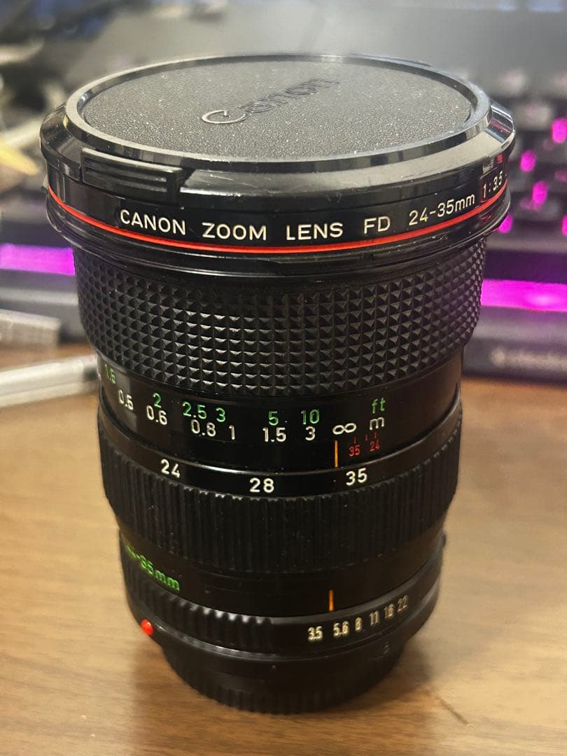 Canon NewFDL 24-35mm F3.5ズームレンズ