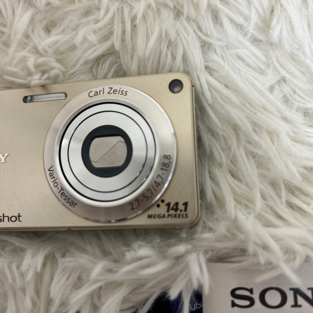 【未使用級】SONY Cyber-shot DSC-W350 デジカメ ゴールド