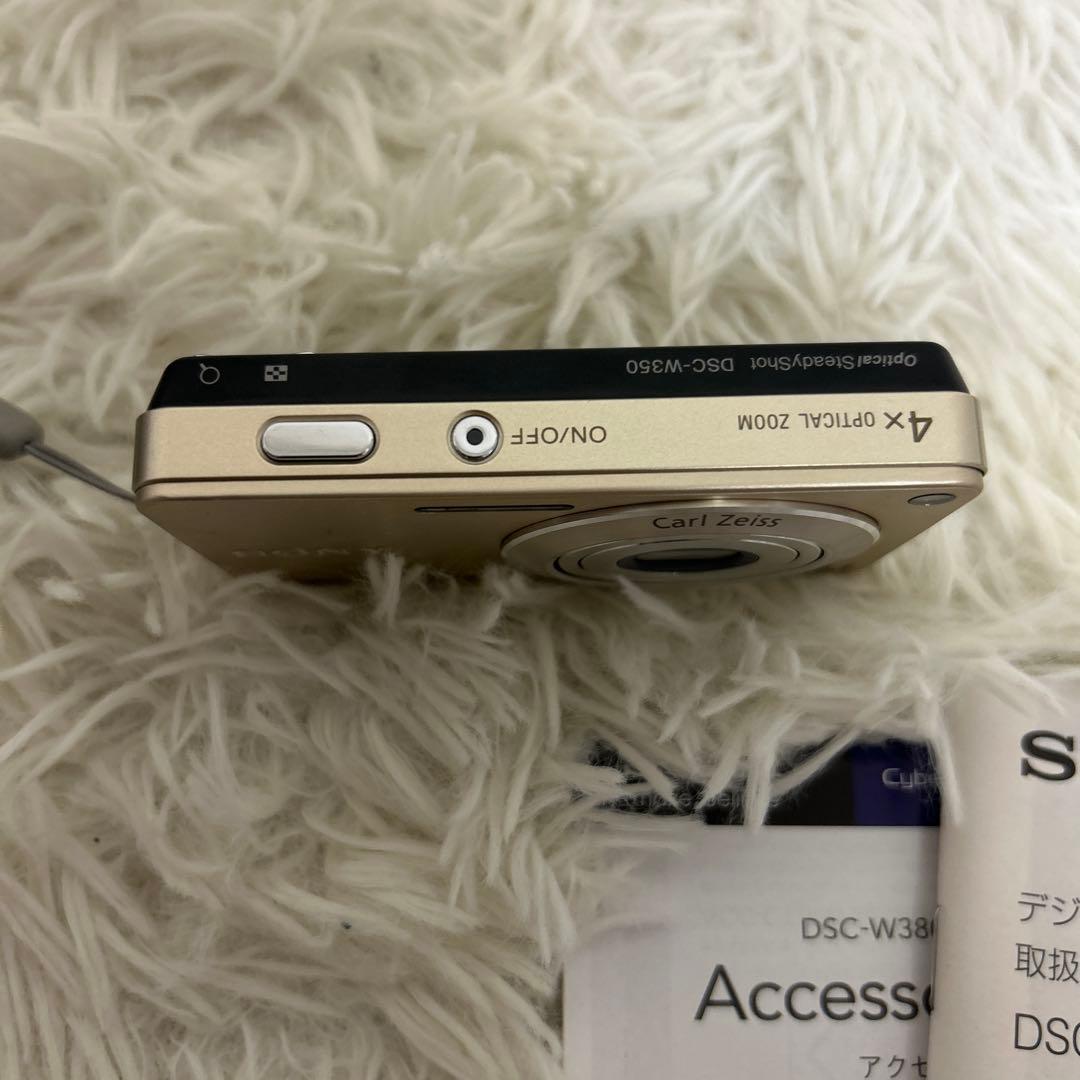 【未使用級】SONY Cyber-shot DSC-W350 デジカメ ゴールド