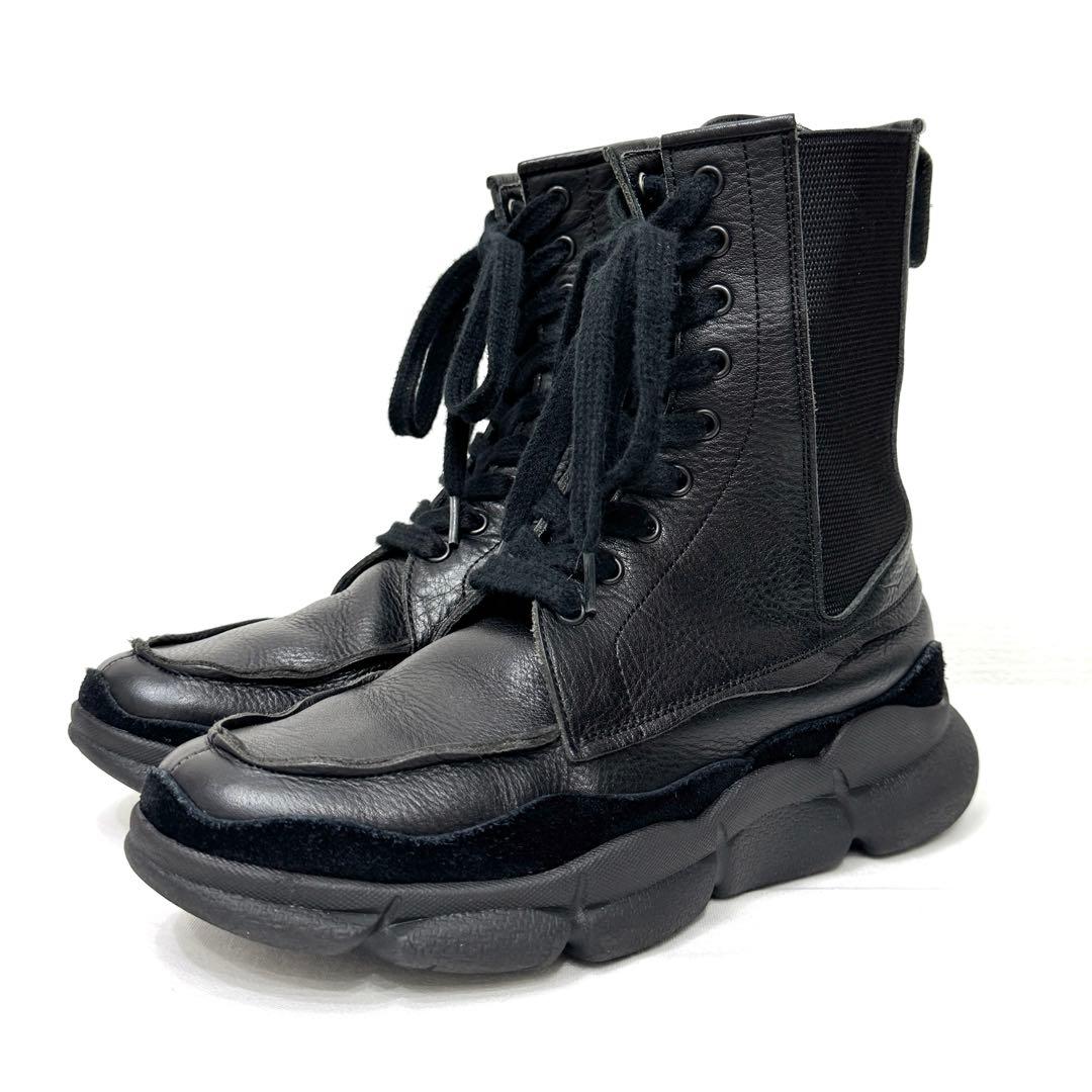 Y's ワイズ ヨウジヤマモト 22AW 本革 ソフトレザー サイドゴアブーツ