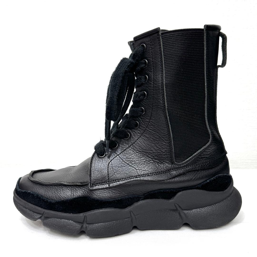 Y's ワイズ ヨウジヤマモト 22AW 本革 ソフトレザー サイドゴアブーツ