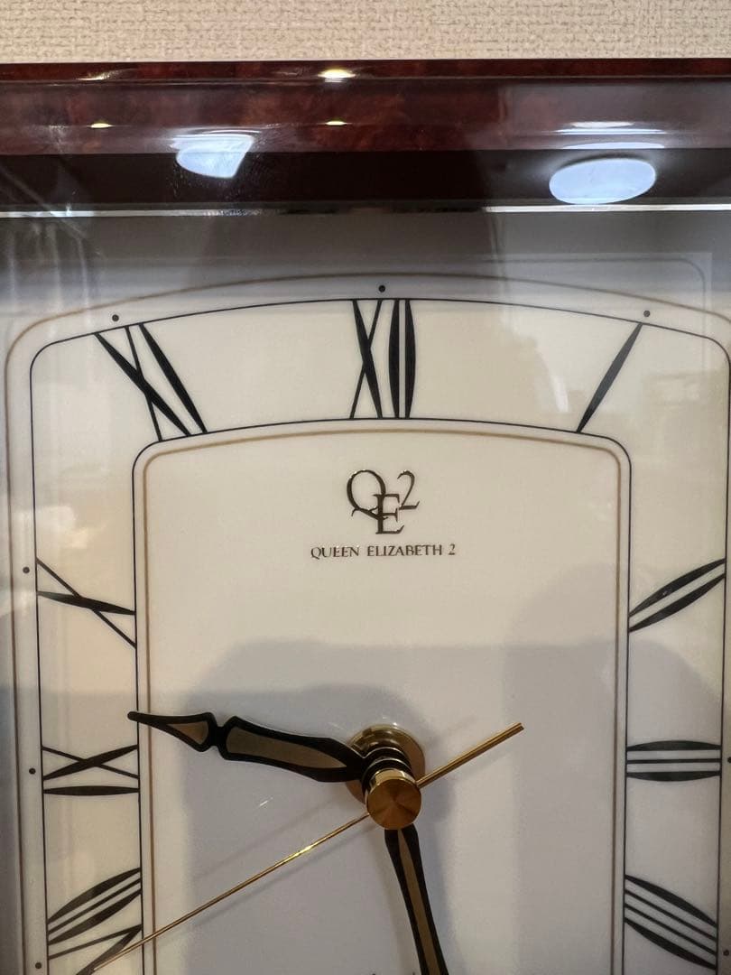 【新品未使用】リズム時計QUEEN ELIZABETH 2 高級置時計