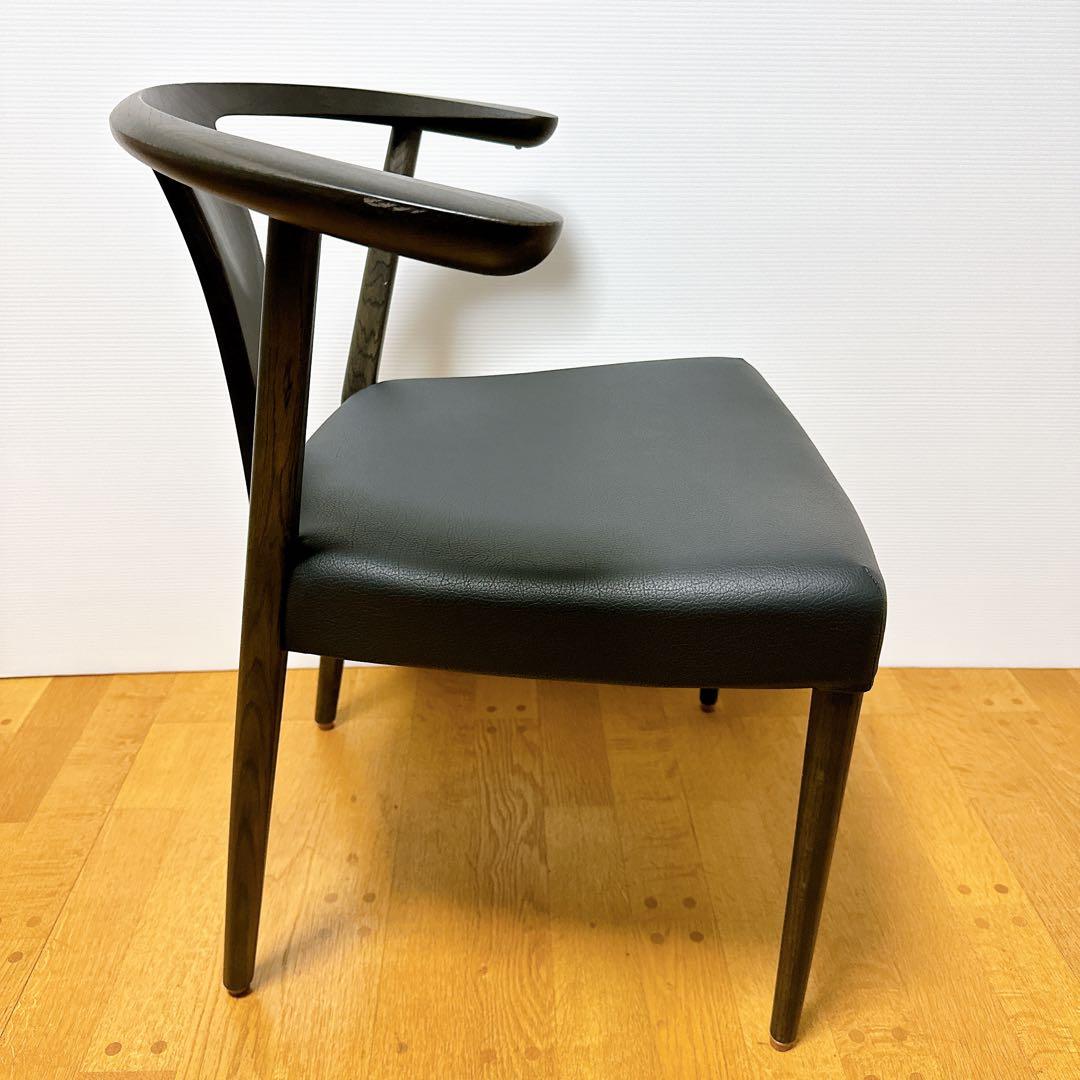karimoku カリモク 日本製 CW46 ダイニングチェア 本革 レザー