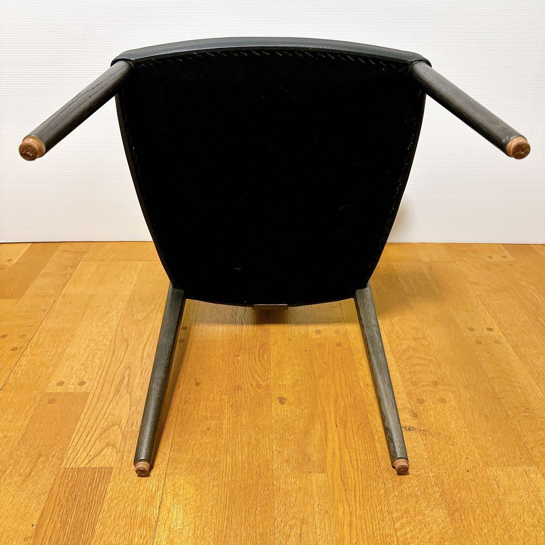 karimoku カリモク 日本製 CW46 ダイニングチェア 本革 レザー