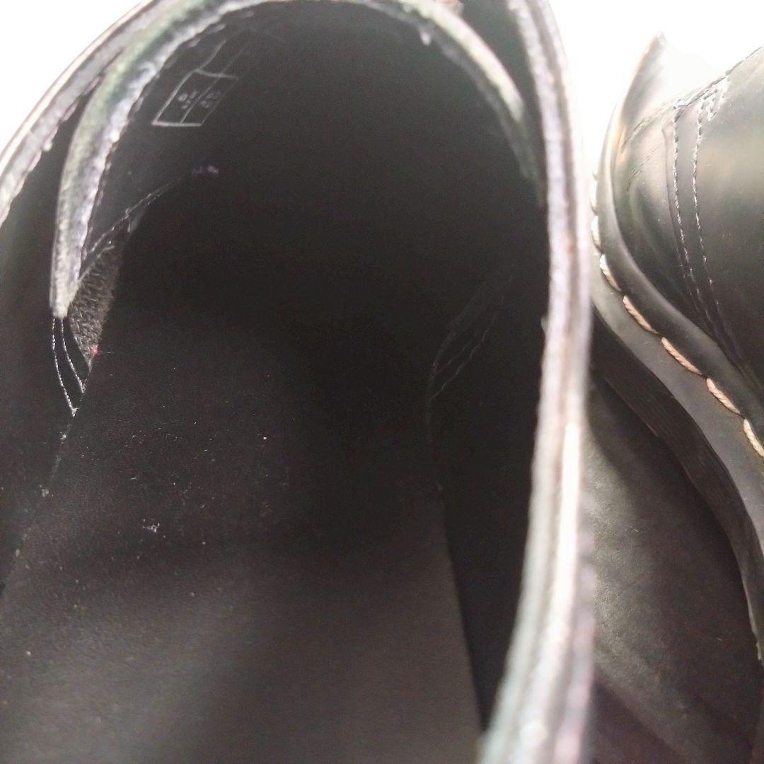 極美品 ドクターマーチン 3ホールシューズ 24757 UK5 ブラック