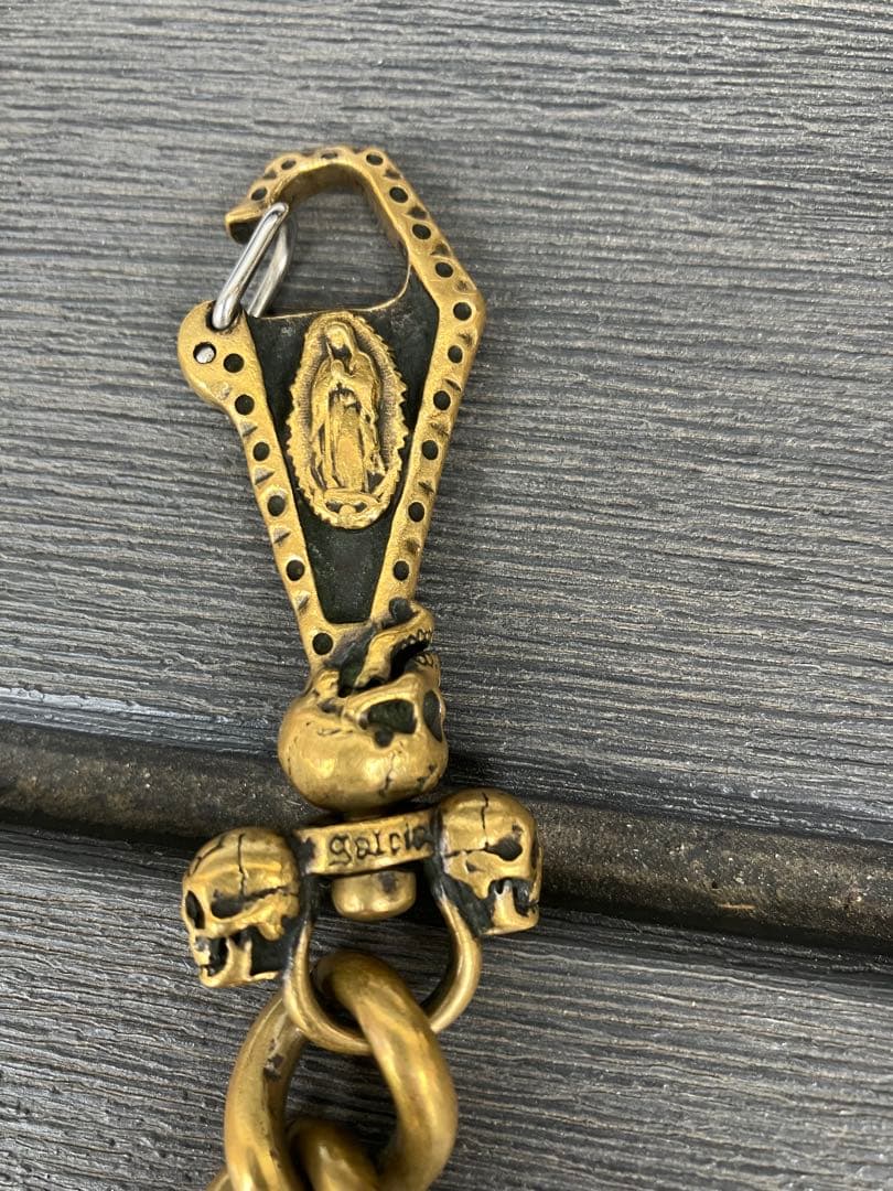 galcia ウォレットチェーン 真鍮製 BRASS 55cm