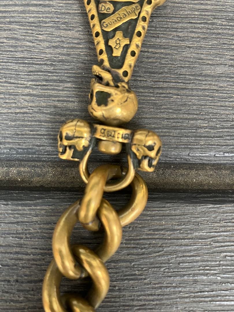 galcia ウォレットチェーン 真鍮製 BRASS 55cm