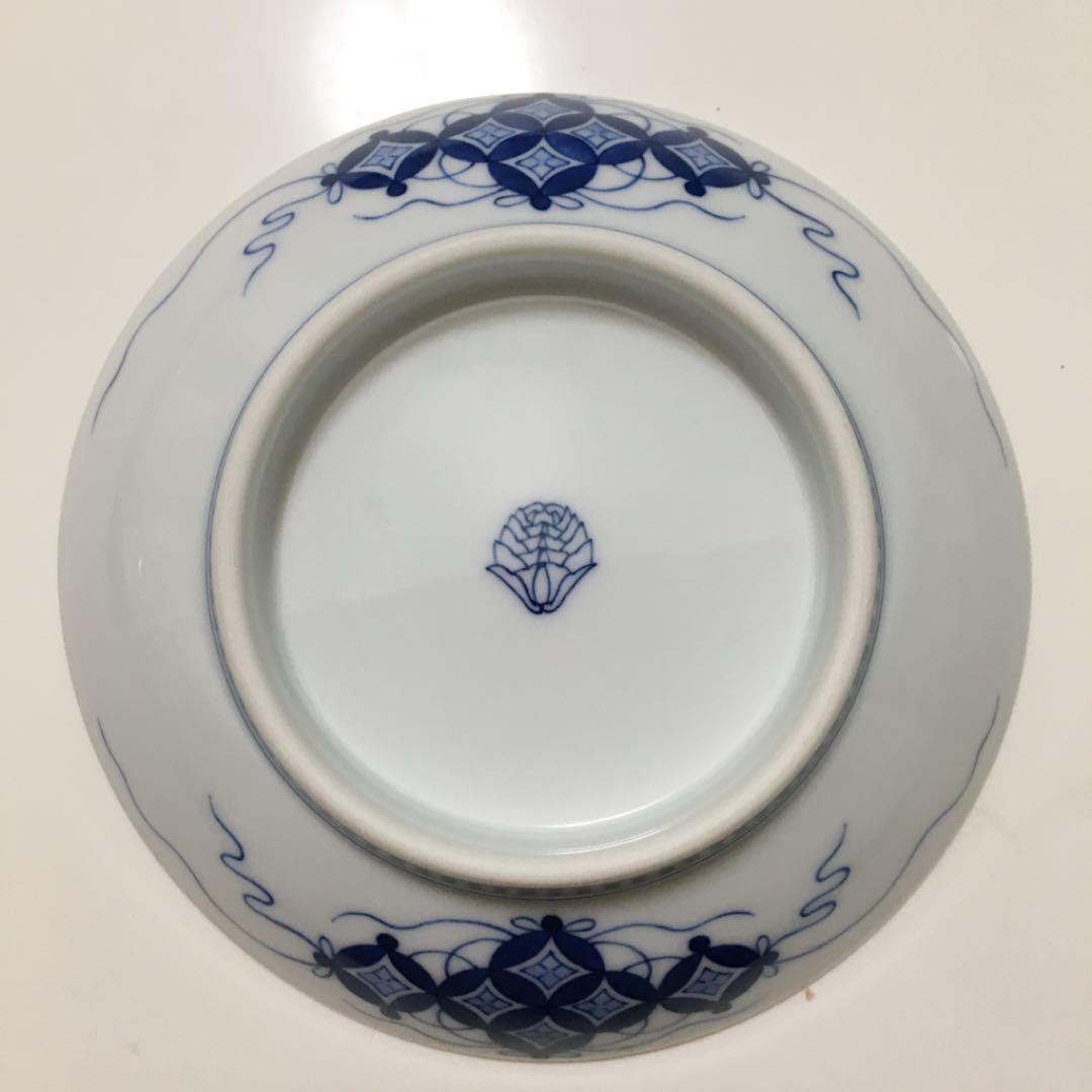 レア　新品未使用　鍋島焼　飾り皿　鍋島藩家紋