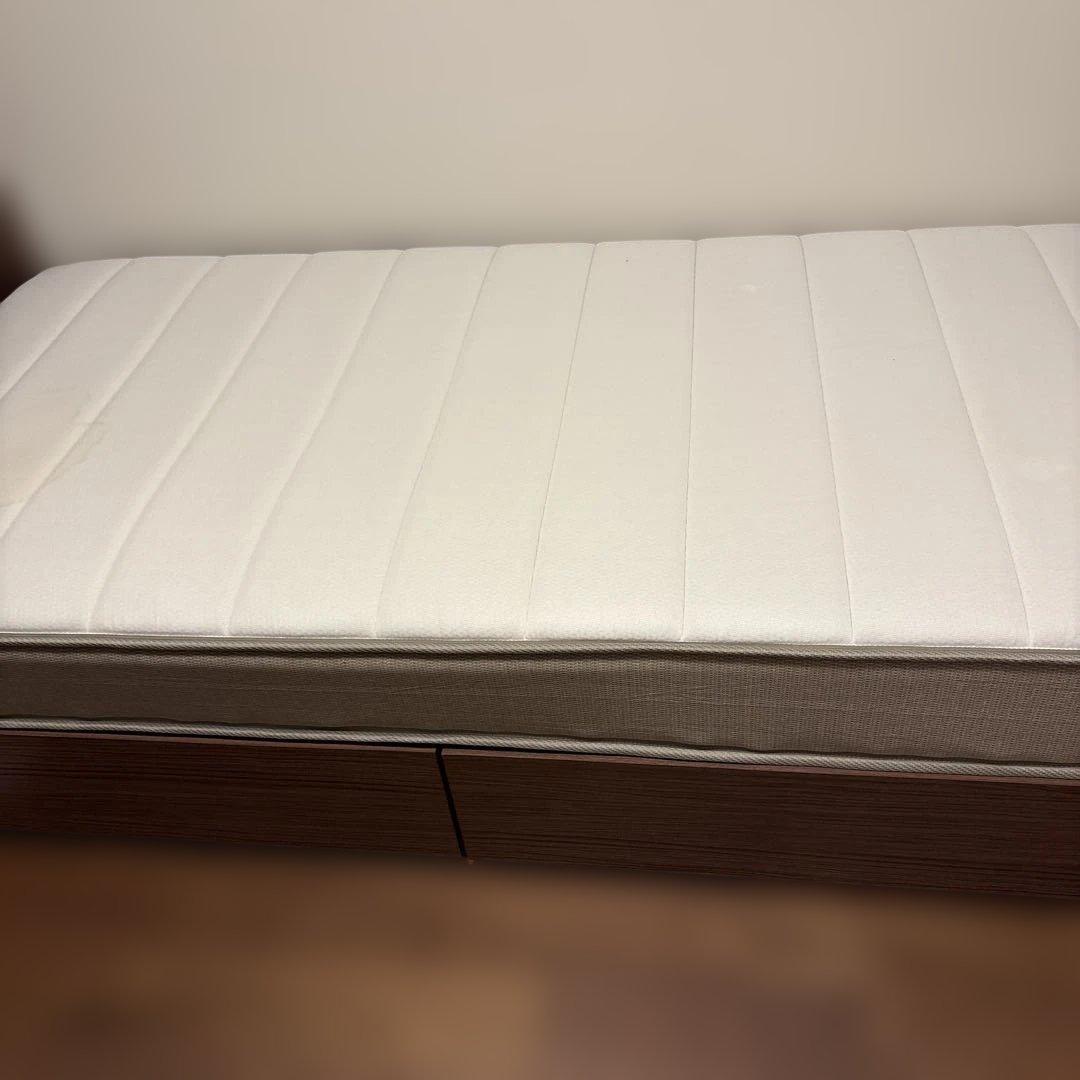 ヘッドボード付きマットレス 収納付き−2月10日まで