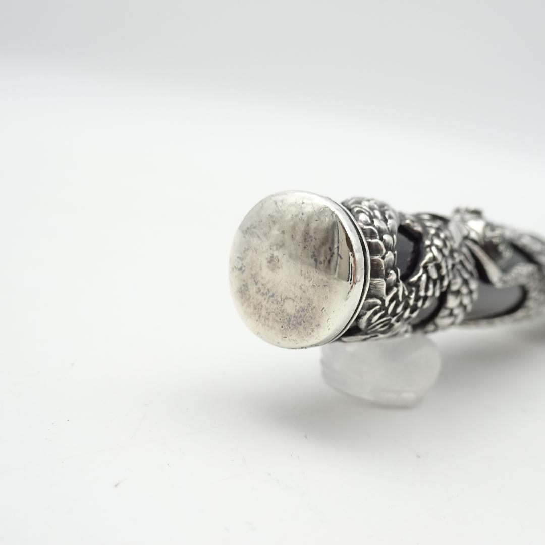 11601-1【希少】パーカー/限定/SV925/スネーク/万年筆/18K