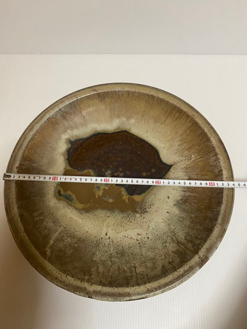 小岱焼 小代焼 岱平 大皿 皿陶芸 美術 約44cm