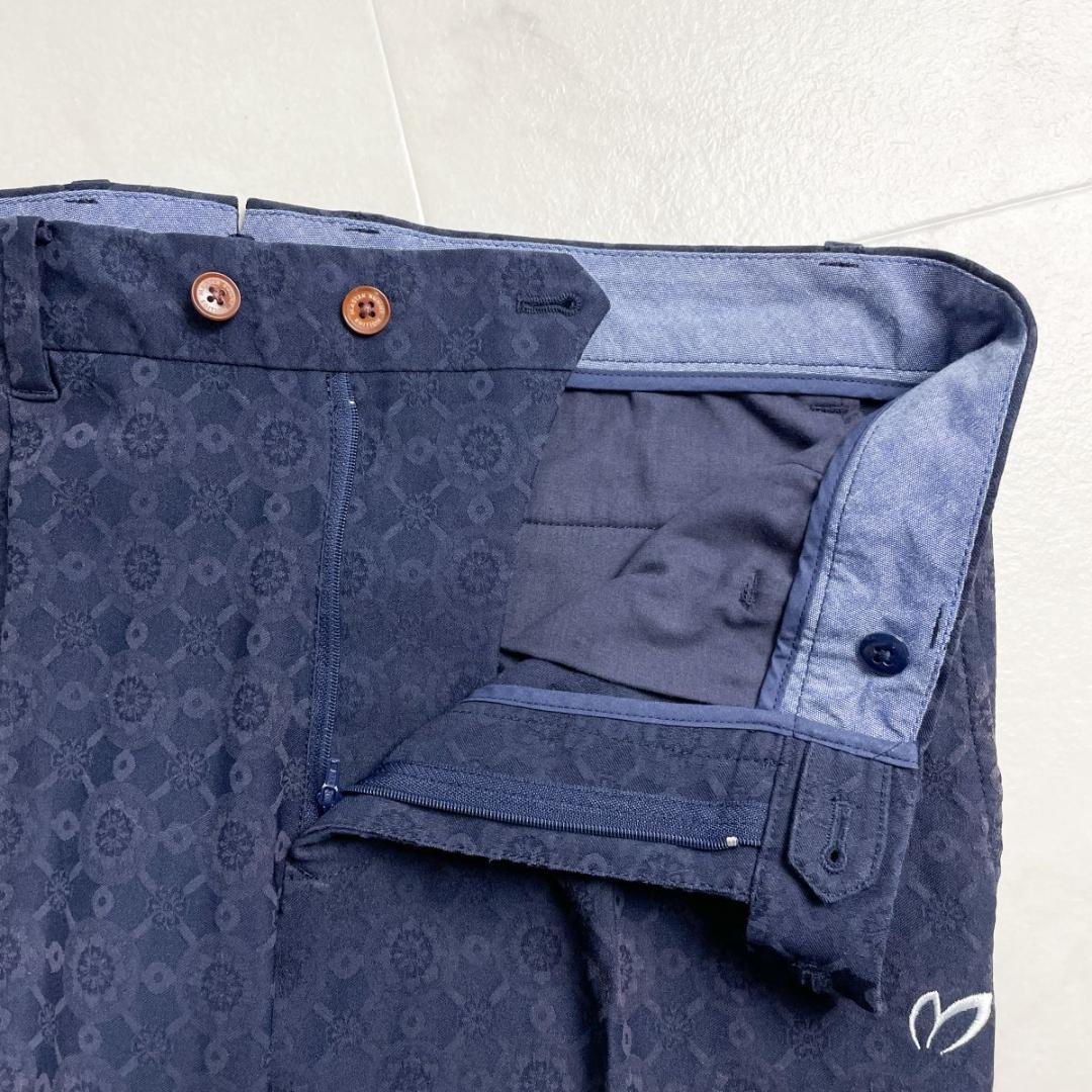 マスターバニーエディション ゴルフウェア ハーフパンツ 紺サイズ6*GD1206