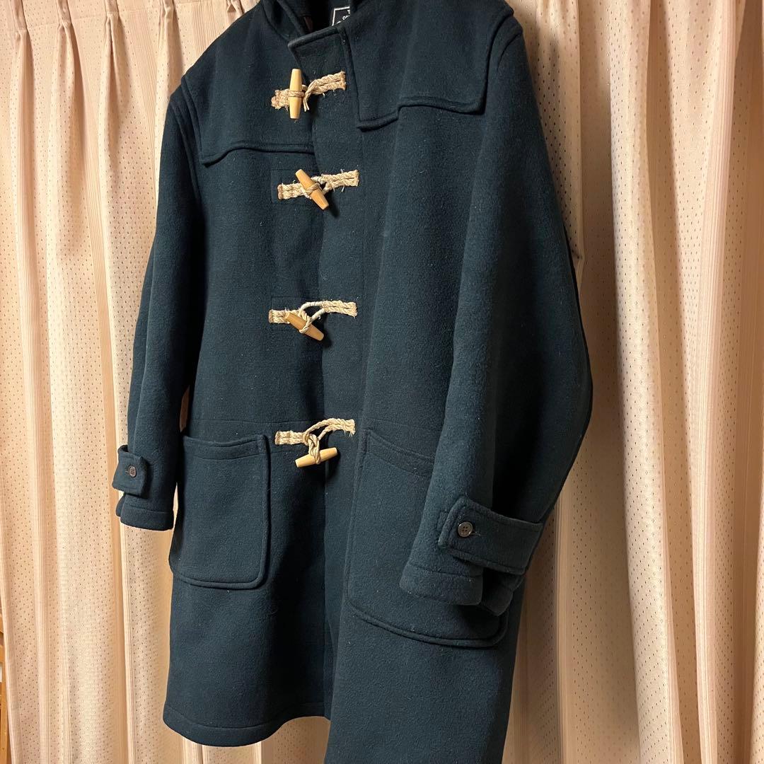 【英国製】グローバーオール ダッフルコート XL 希少カーキ 木製トグル