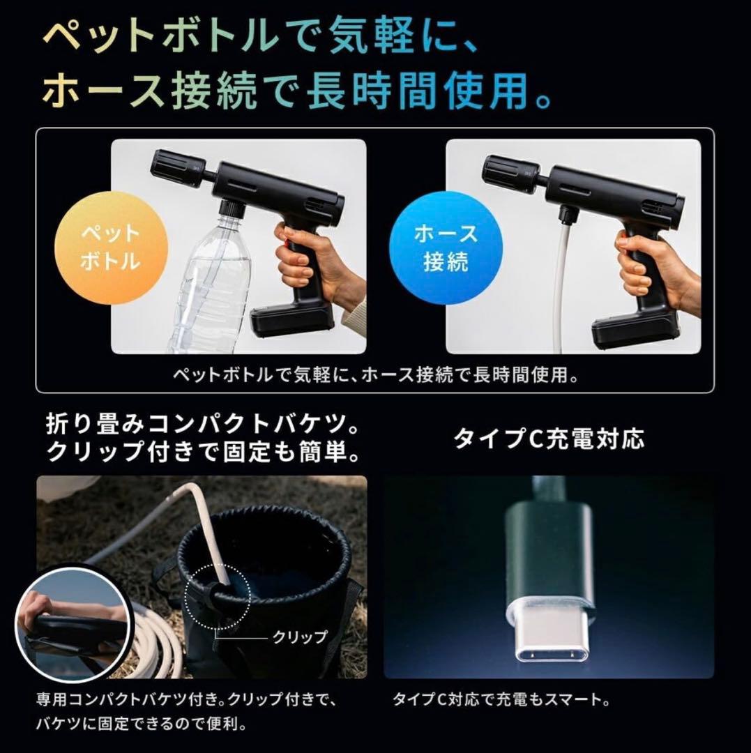 THE HYDRO CLEANER Handy Power 高圧洗浄機 小型