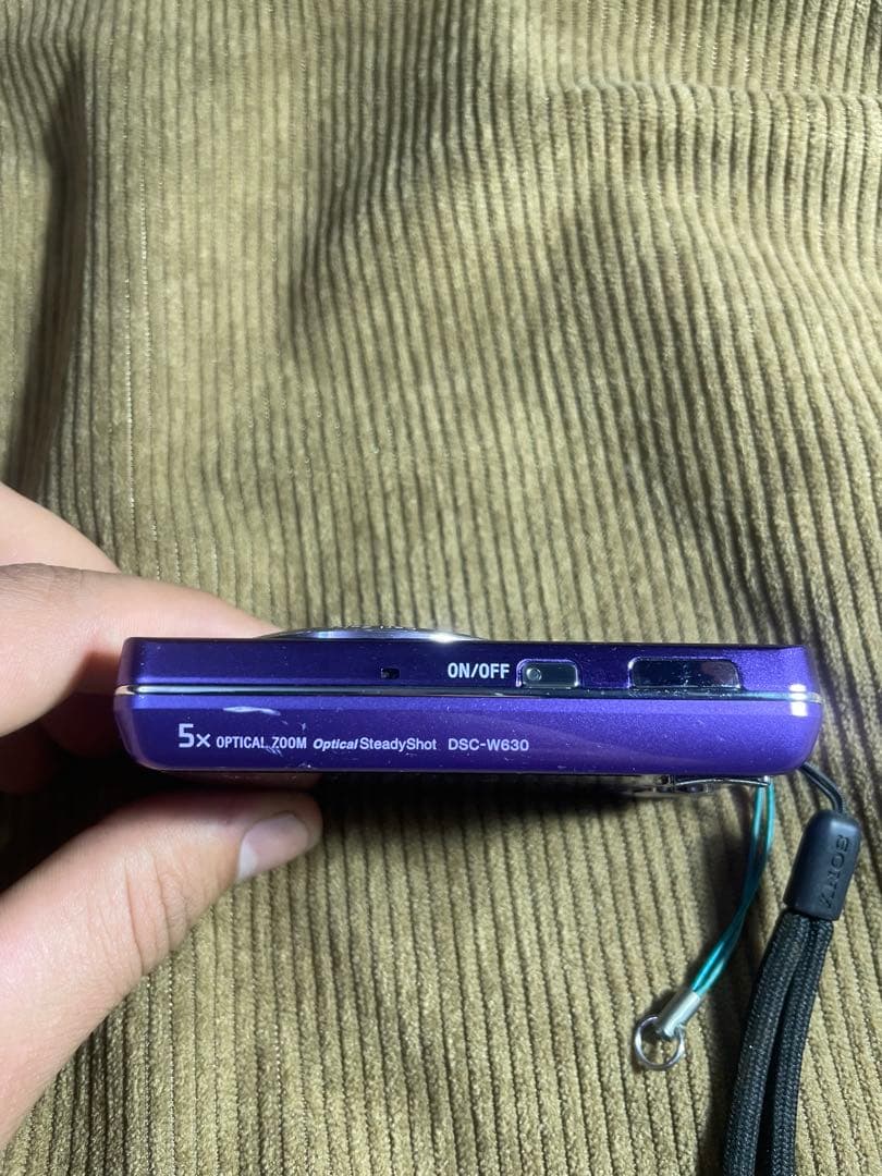 SONY Cyber-shot DSC-W630 紫