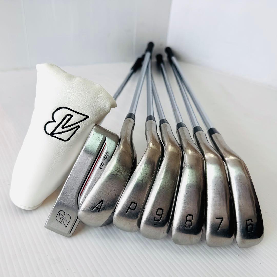 【美品】ブリヂストン BG-100 現行モデル 10本セット メンズ　クラブ