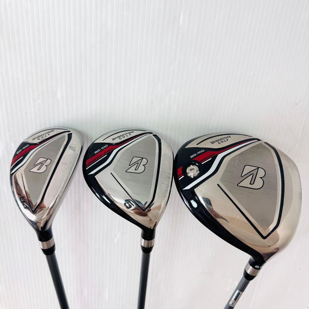 【美品】ブリヂストン BG-100 現行モデル 10本セット メンズ　クラブ