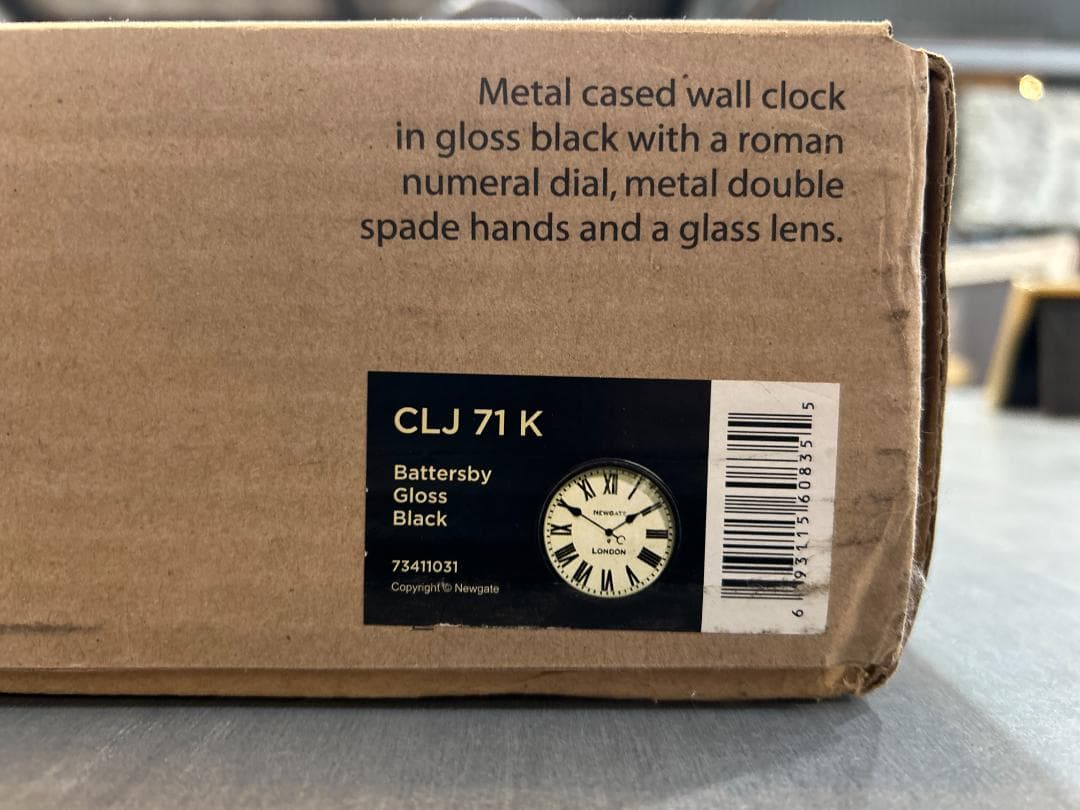 【美品】NEW GATE / ニューゲート｜掛け時計｜バターズビークロック