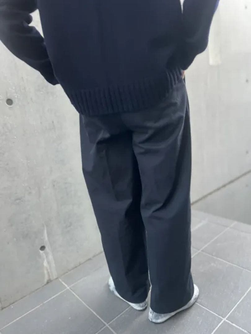 新品　JULY NINE チノパン　ネイビー　S