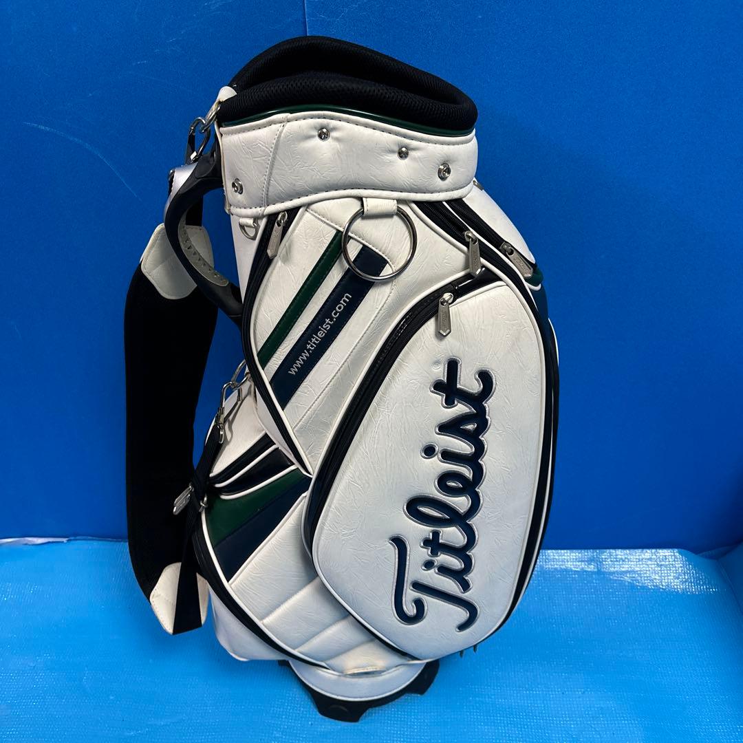 Titleist キャディバッグ ホワイト/グリーン