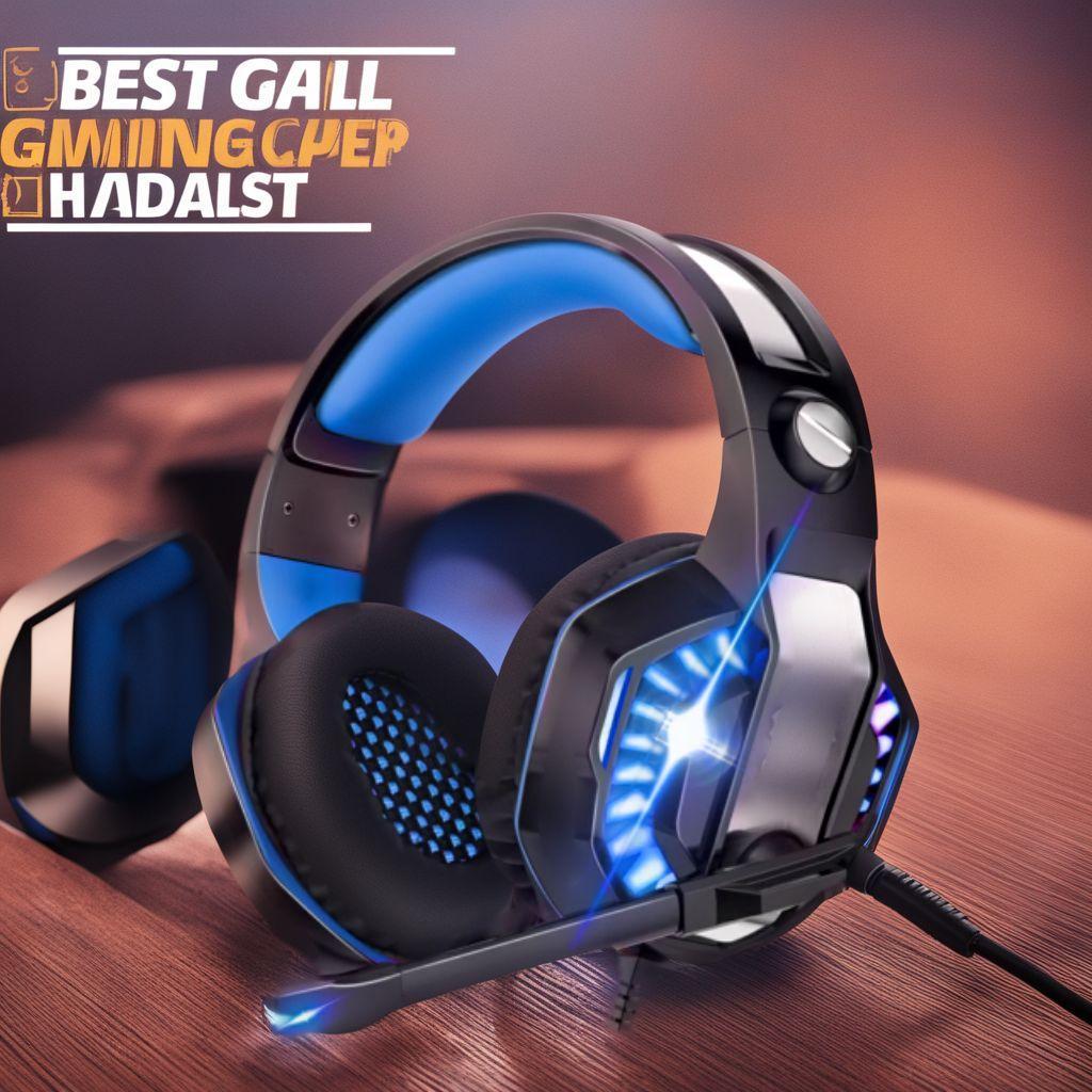 ☆ゲーミング ヘッドセット ノイズキャンセリング 重低音強化