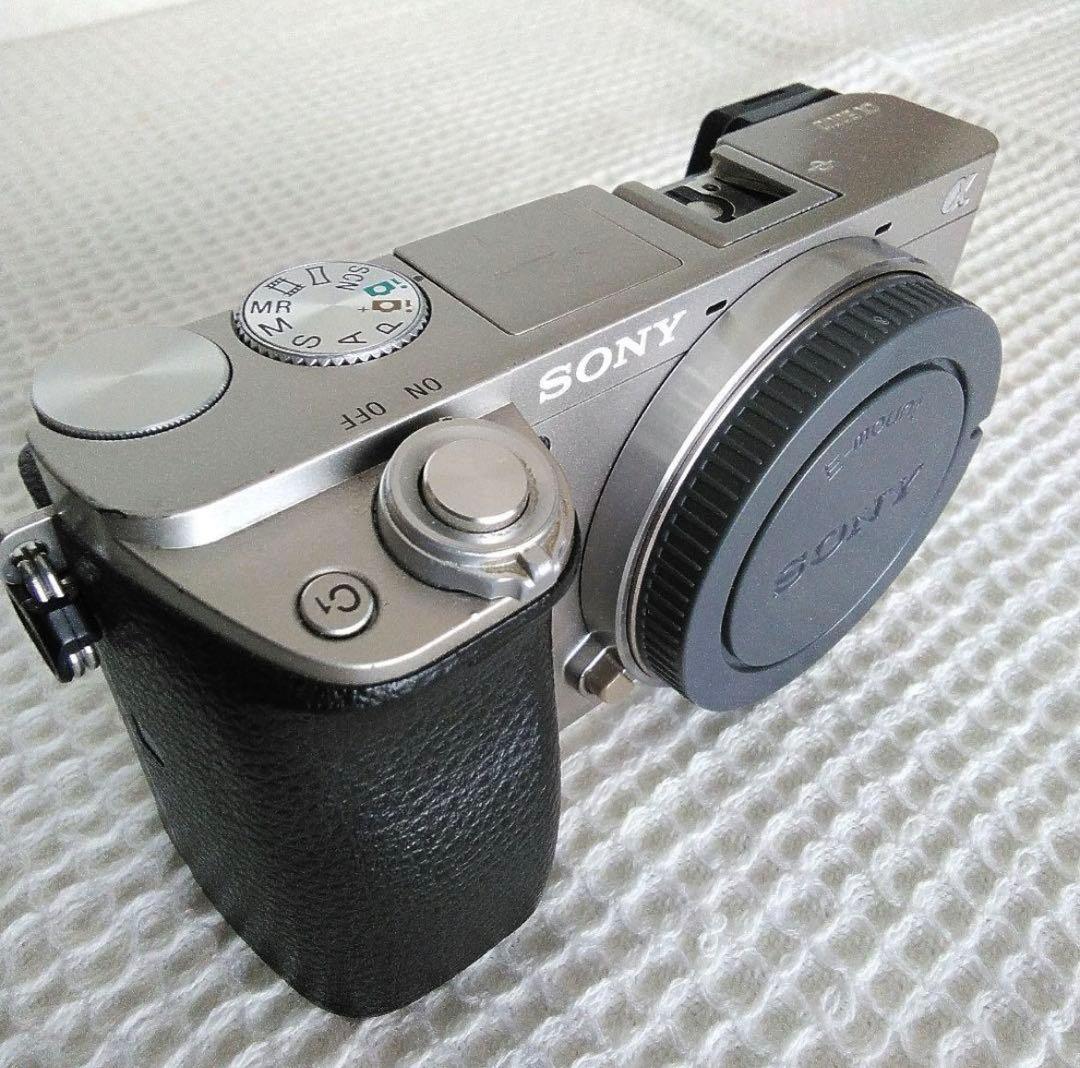 SONY α6000 ミラーレス一眼カメラ E 16-50mmレンズポーチ付