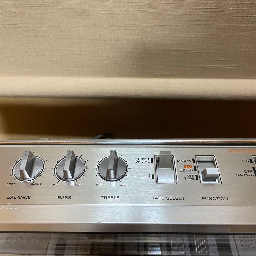 SONY／ソニー／ラジカセ／CFS-V3／メンテナンス済み／メンテセット付属