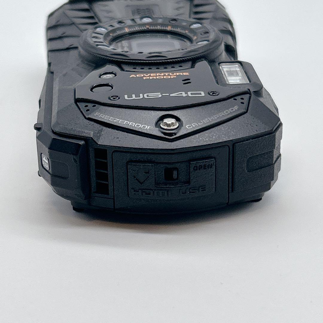 RICOH WG-40 防水デジタルカメラ ブラック