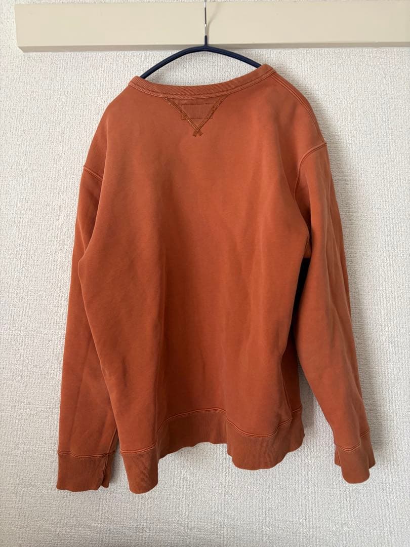 RRL ダブルアールエル　ランチロゴ クルーネック トレーナーM