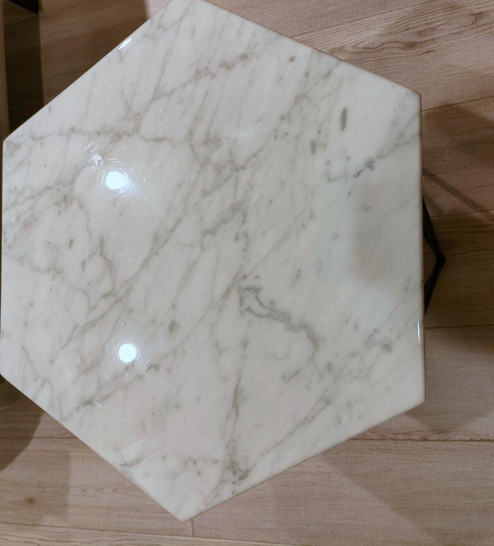 ARMONIA アルモニア 大理石 センターテーブル ホワイト Trias