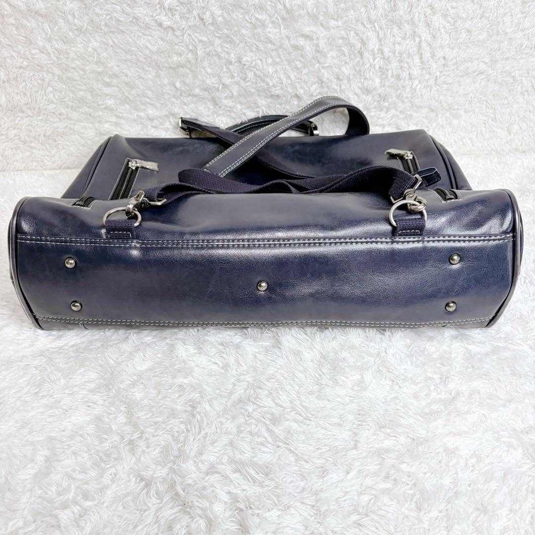 【未使用級】EVERWIN ダレスバッグ 3WAY 日本製 本革