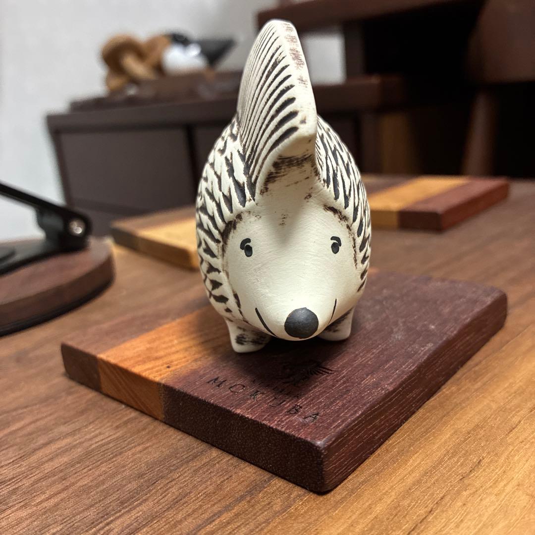 リサラーソン　パンキー　置物　工芸品　はりねずみ　ネズミ　北欧　インテリア