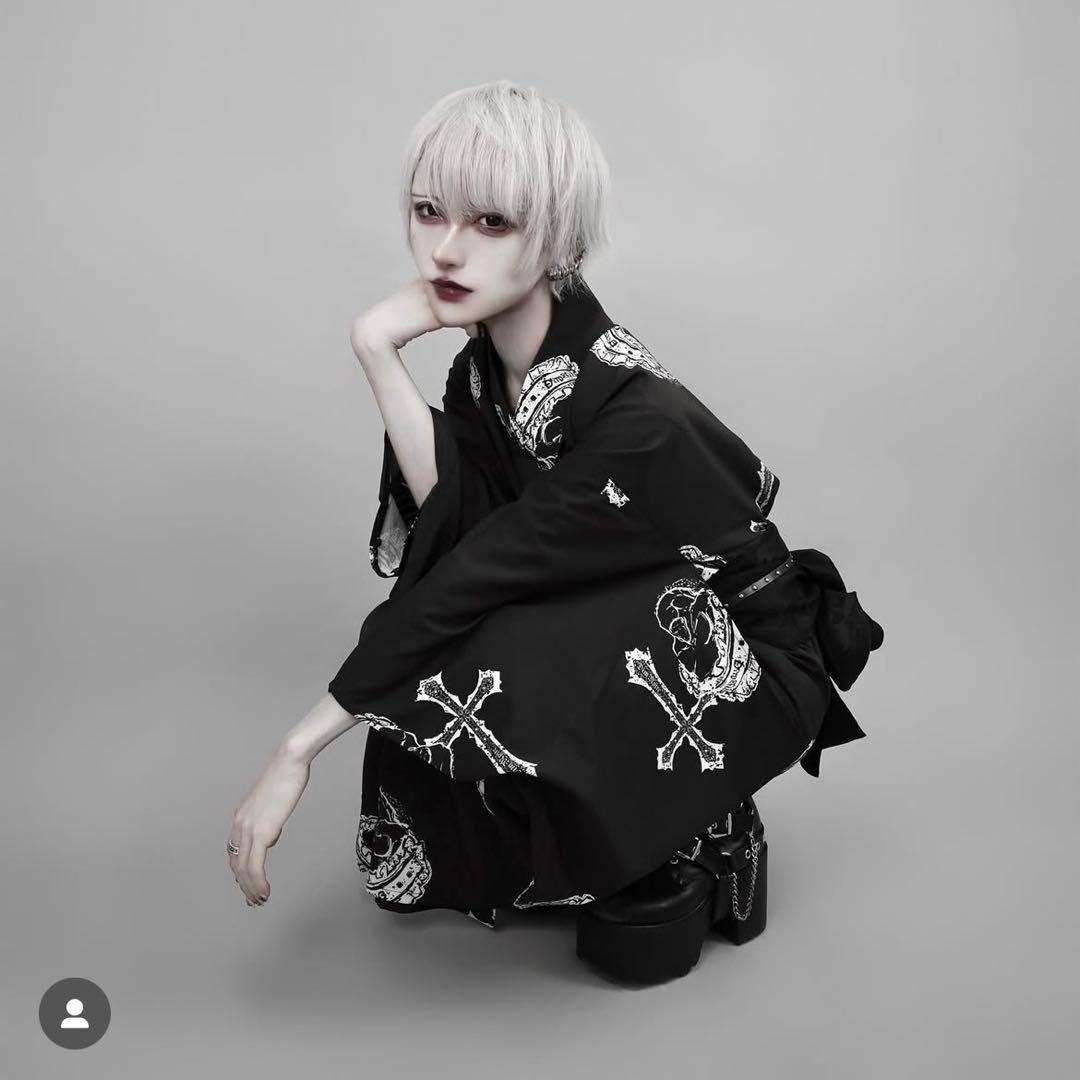 DimMoire ディムモア 浴衣 セット ブラック 黒