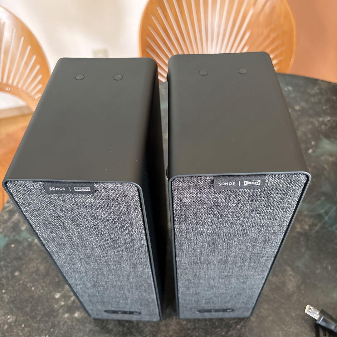 美品 Sonos×IKEAシンフォニクス　第二世代　Wi-Fiスピーカー 2個