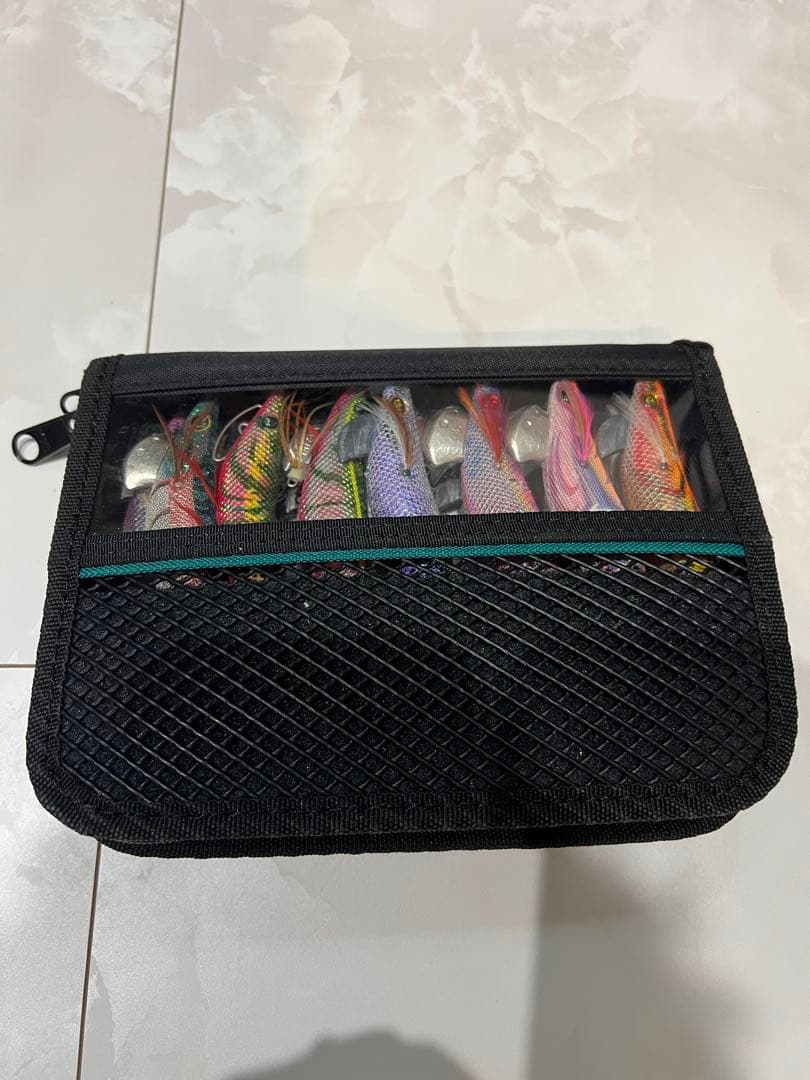 値下げ中！エギ 15個セット ケース付き