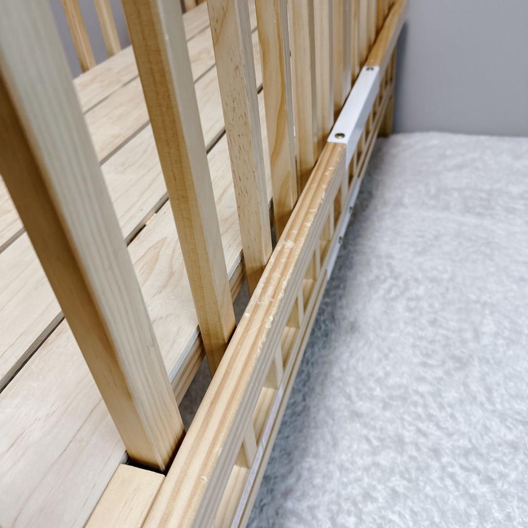 大和屋 yamatoya ベビーベッド そいねーる3 ベビーサークル NA