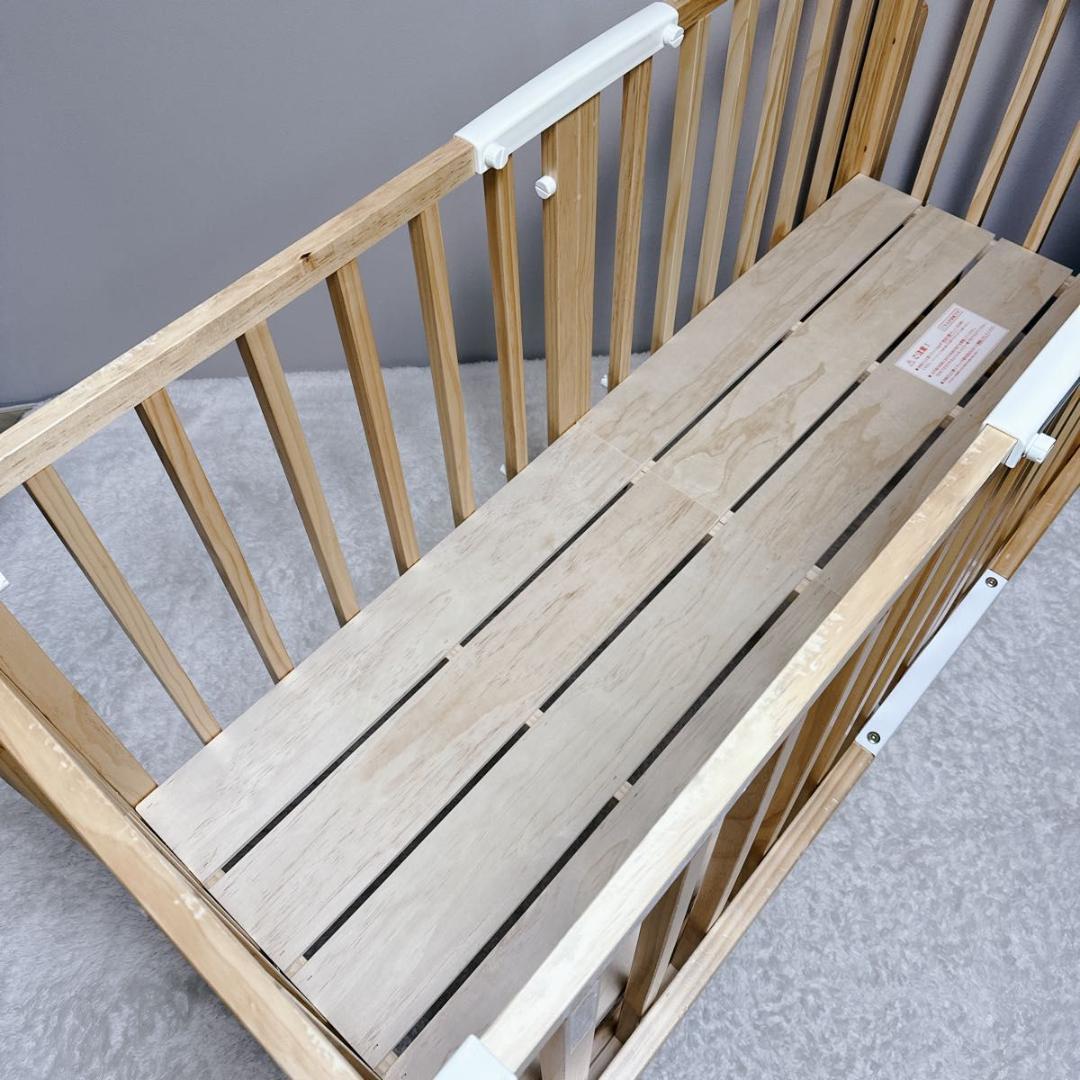 大和屋 yamatoya ベビーベッド そいねーる3 ベビーサークル NA