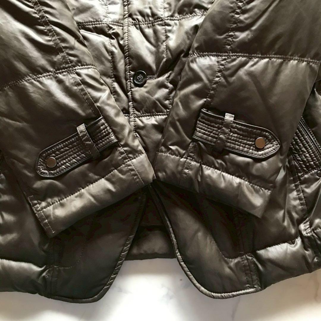 使用回数少/L相当✨インターメッツォ ダウンジャケット コート 極暖 メンズ