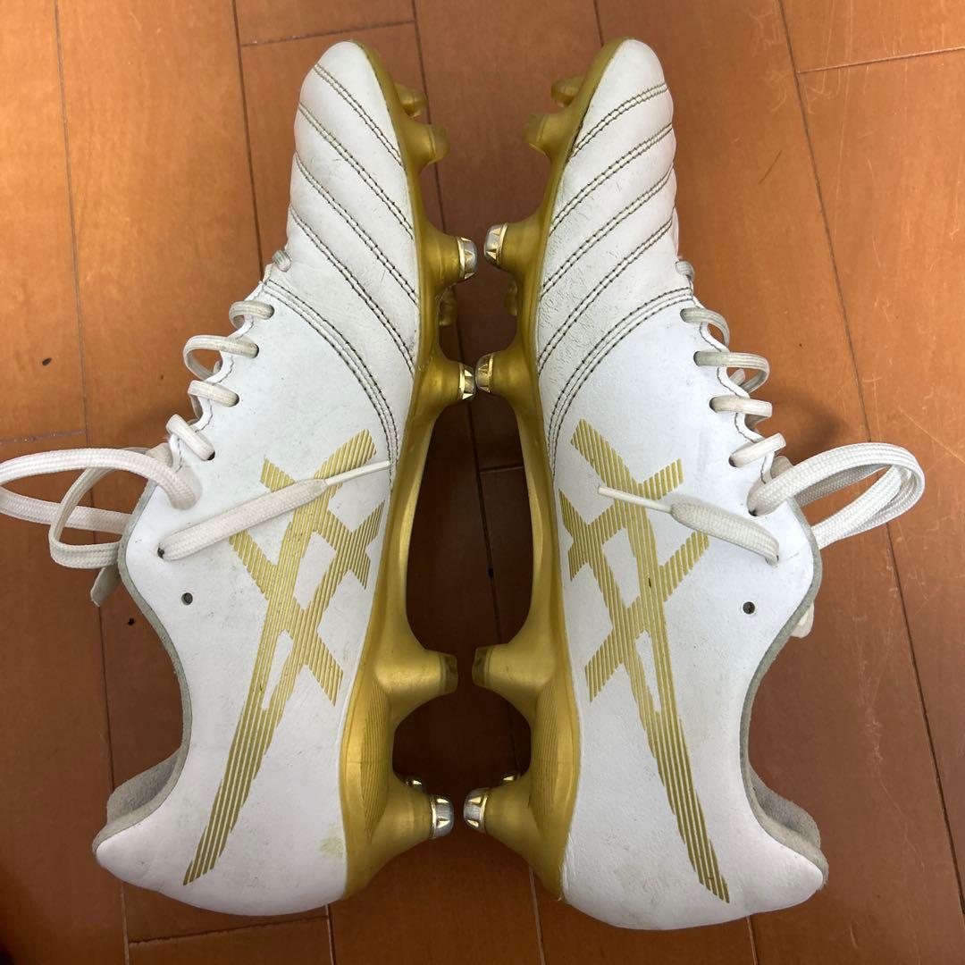 早い者勝ち！　アシックスエックスフライプロ　SG 白金モデル 翌日発送