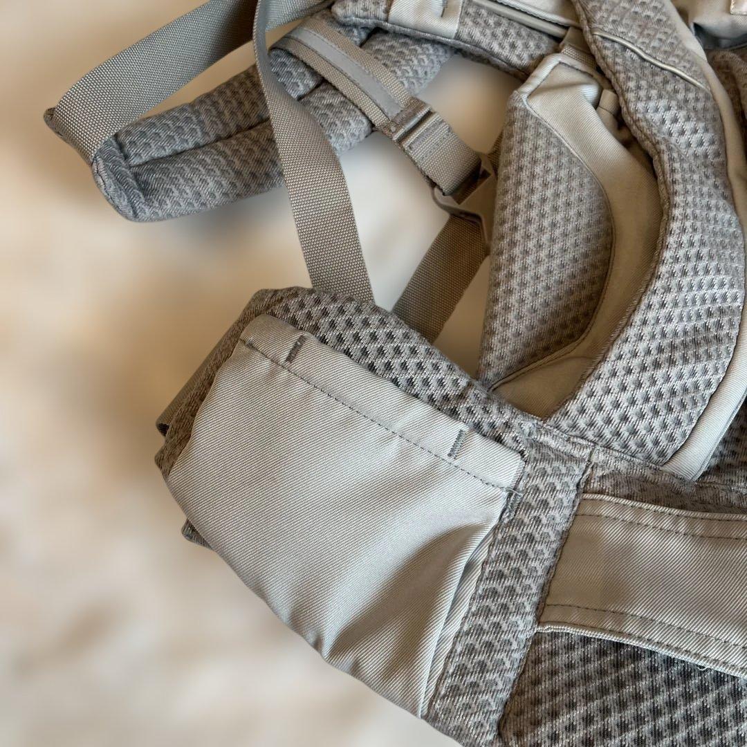 エルゴベビー オムニブリーズ 抱っこ紐 メッシュ パールグレー　ergobaby